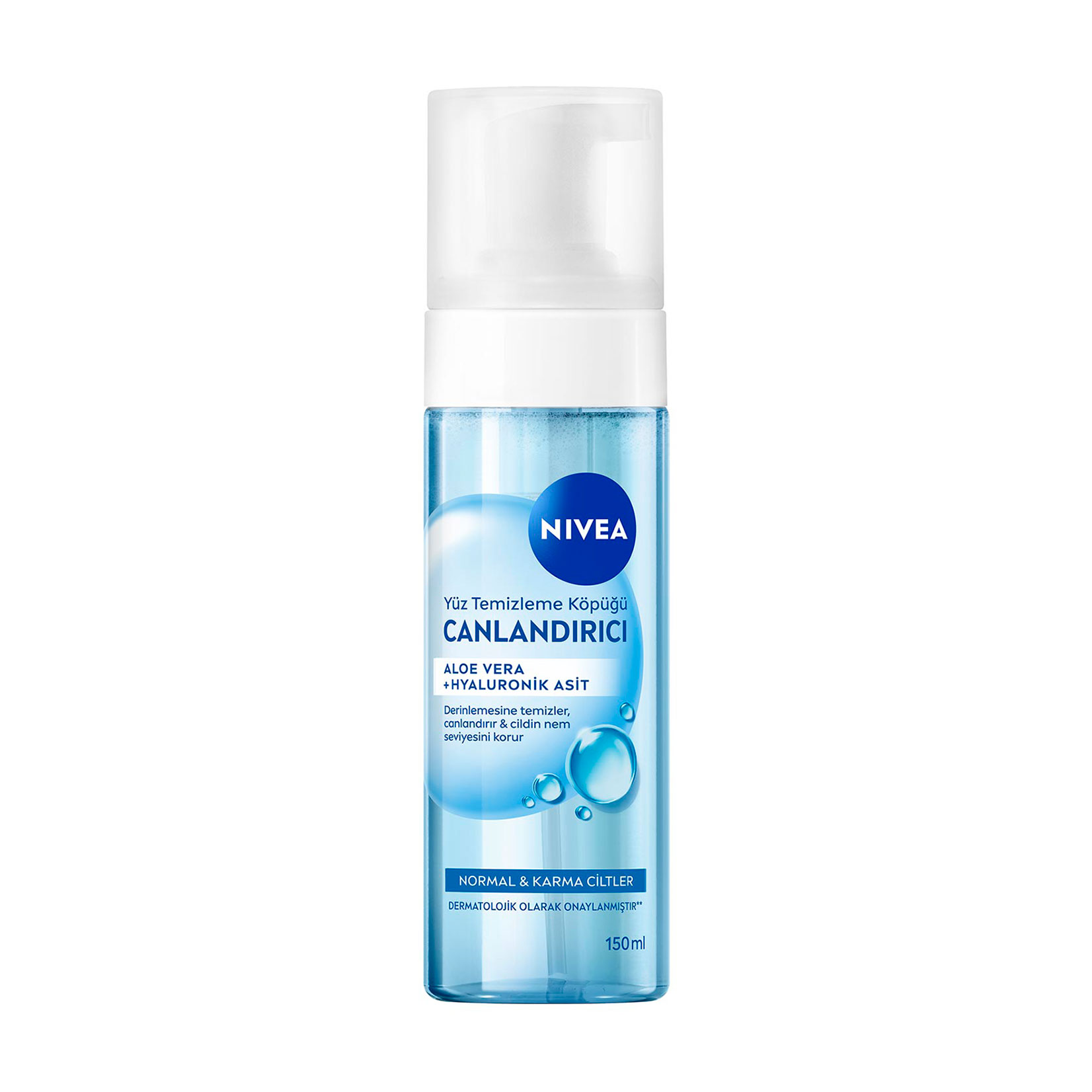 Мус для вмивання NIVEA Освіжний, для нормальної та комбінованої шкіри, 150 мл